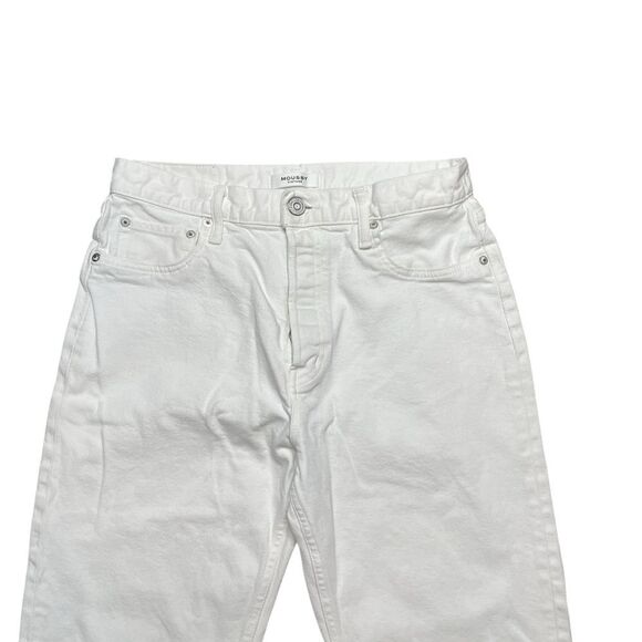 Moussy Vintage Wide Straight Jeans White Size 29 - Picture 5 of 9